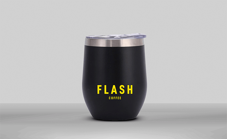 Flash Merch Cup Black 12oz